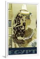 Visit Egypt Cleopatra-null-Framed Giclee Print