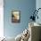 Visit Finnish Lappland-null-Framed Stretched Canvas displayed on a wall