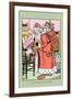 Visit from Santa Claus-Rosa C. Petherick-Framed Art Print