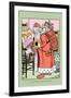 Visit from Santa Claus-Rosa C. Petherick-Framed Art Print