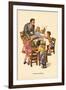 Visit from the Minister-Charlotte Ware-Framed Art Print