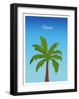 Visit Hawaii (minimalist)-The Saturday Evening Post-Framed Giclee Print