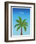 Visit Hawaii (minimalist)-The Saturday Evening Post-Framed Giclee Print
