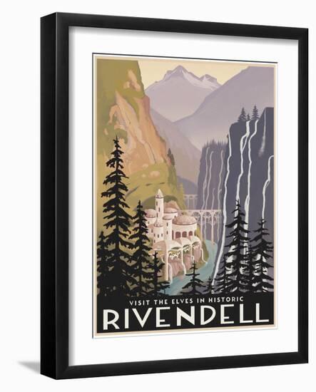 Visit Historic Rivendell-Steve Thomas-Framed Giclee Print