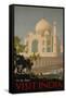 Visit India, the Taj Mahal, circa 1930-null-Framed Stretched Canvas