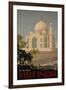 Visit India, the Taj Mahal, circa 1930-null-Framed Giclee Print