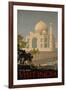 Visit India, the Taj Mahal, circa 1930-null-Framed Giclee Print