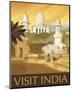 Visit India-Kem Mcnair-Mounted Art Print