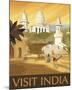 Visit India-Kem Mcnair-Mounted Art Print