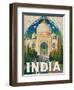 Visit India-null-Framed Giclee Print