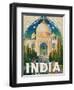 Visit India-null-Framed Giclee Print