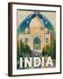 Visit India-null-Framed Giclee Print