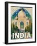 Visit India-null-Framed Giclee Print