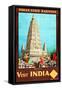 Visit India-William Spencer Bagdatopoulus-Framed Stretched Canvas