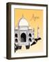 Visit India-The Saturday Evening Post-Framed Giclee Print