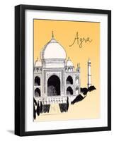 Visit India-The Saturday Evening Post-Framed Giclee Print