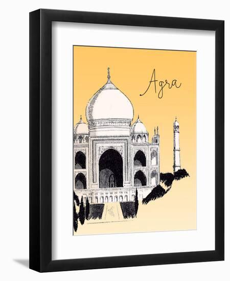 Visit India-The Saturday Evening Post-Framed Giclee Print