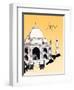 Visit India-The Saturday Evening Post-Framed Giclee Print