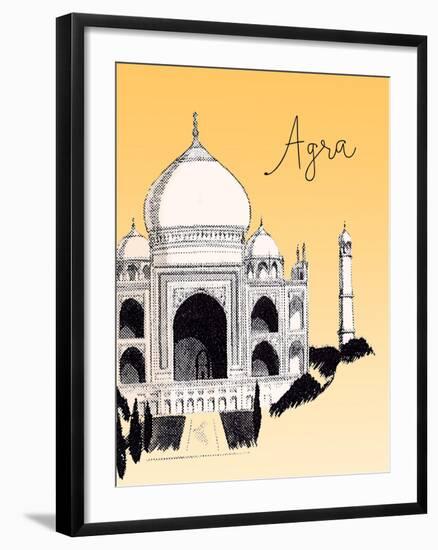 Visit India-The Saturday Evening Post-Framed Giclee Print