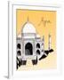 Visit India-The Saturday Evening Post-Framed Giclee Print