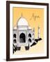 Visit India-The Saturday Evening Post-Framed Giclee Print