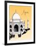 Visit India-The Saturday Evening Post-Framed Giclee Print