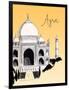 Visit India-The Saturday Evening Post-Framed Giclee Print