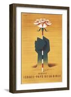 Visit Israel Poster-null-Framed Art Print