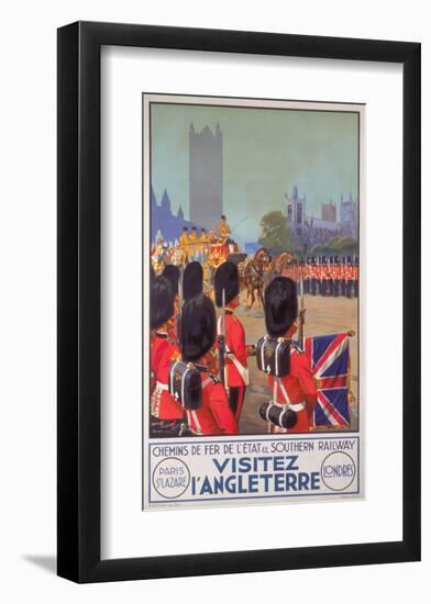 Visit l'Angleterre Southern Railway-null-Framed Art Print