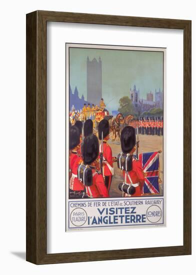 Visit l'Angleterre Southern Railway-null-Framed Art Print