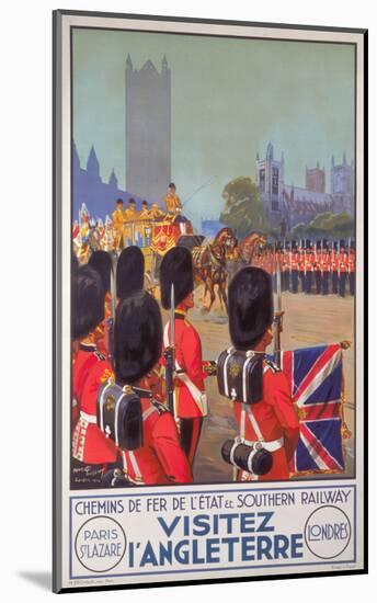 Visit l'Angleterre Southern Railway-null-Mounted Art Print