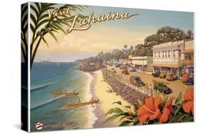 Visit Lahaina-Kerne Erickson-Stretched Canvas