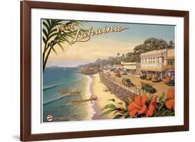 Visit Lahaina-Kerne Erickson-Framed Premium Giclee Print