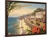 Visit Lahaina-Kerne Erickson-Framed Art Print