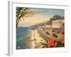 Visit Lahaina-Kerne Erickson-Framed Art Print