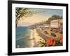 Visit Lahaina-Kerne Erickson-Framed Art Print