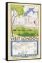 'Visit London', Poster Advertising Southern Railway, 1929-null-Framed Stretched Canvas