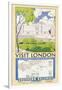 'Visit London', Poster Advertising Southern Railway, 1929-null-Framed Giclee Print