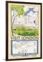 'Visit London', Poster Advertising Southern Railway, 1929-null-Framed Giclee Print