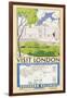 'Visit London', Poster Advertising Southern Railway, 1929-null-Framed Giclee Print