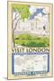 'Visit London', Poster Advertising Southern Railway, 1929-null-Mounted Giclee Print