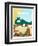 Visit Mexico-The Saturday Evening Post-Framed Giclee Print