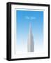 Visit New York City (minimalist)-The Saturday Evening Post-Framed Giclee Print