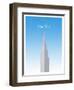 Visit New York City (minimalist)-The Saturday Evening Post-Framed Giclee Print