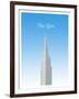 Visit New York City (minimalist)-The Saturday Evening Post-Framed Giclee Print