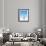 Visit New York City (minimalist)-The Saturday Evening Post-Framed Giclee Print displayed on a wall