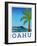 Visit Oahu-The Saturday Evening Post-Framed Giclee Print