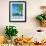 Visit Oahu-The Saturday Evening Post-Framed Giclee Print displayed on a wall