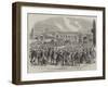 Visit of British Excursionists to Paris-null-Framed Giclee Print