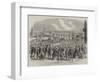 Visit of British Excursionists to Paris-null-Framed Giclee Print